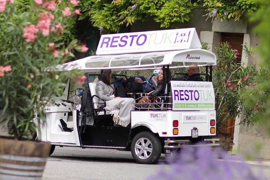 Geneva Taxibike Restotuk-Vineyard Genf