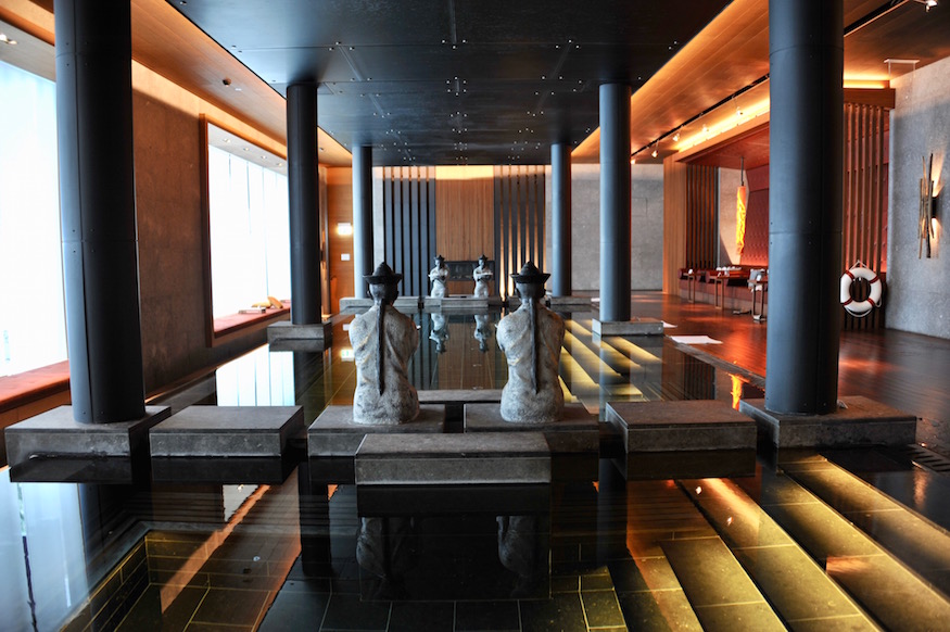 Hotel The Chedi Andermatt Spa Interior