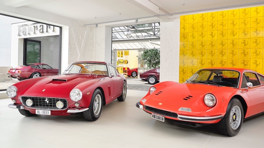 Ferrari Classiche Niki Hasler Basel New Showroom