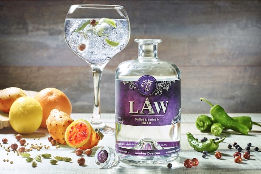 LAW Gin Ibiza Handcrafted Botanicals