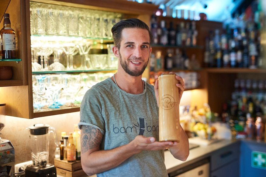 Tiki Tales Mario Nestlehner Founder Bambam Barware Bamboo Shaker